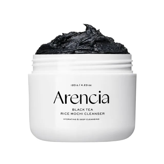 Arencia - Black Tea Rice Mochi Cleanser 120g